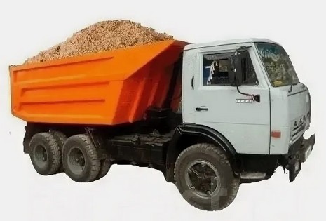 Доставка сыпучих материалов самосвалом